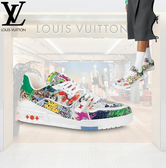 Louis Vuitton 1AAS83 LV Trainer Snow Snow Boot